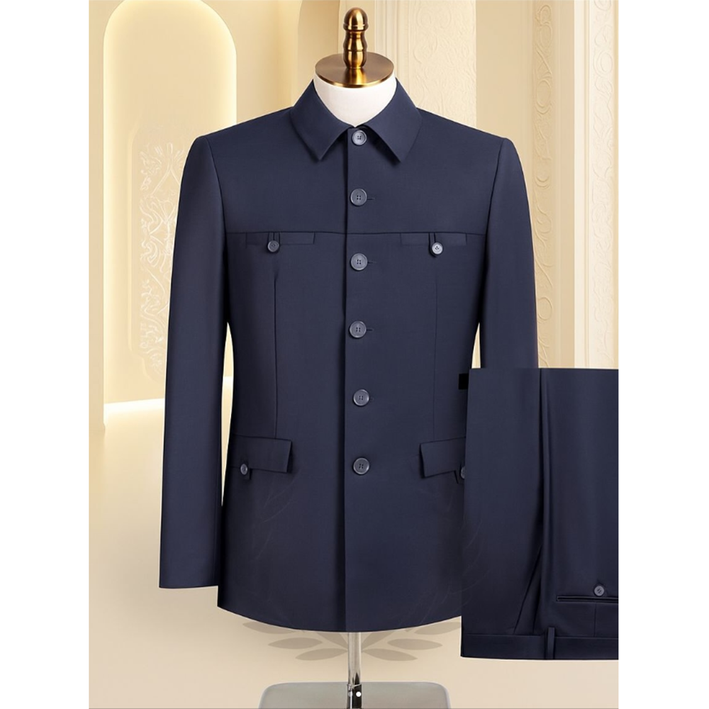 Elegant Formal Men'S Wear - Men's Suit Set 2 Piece Formal