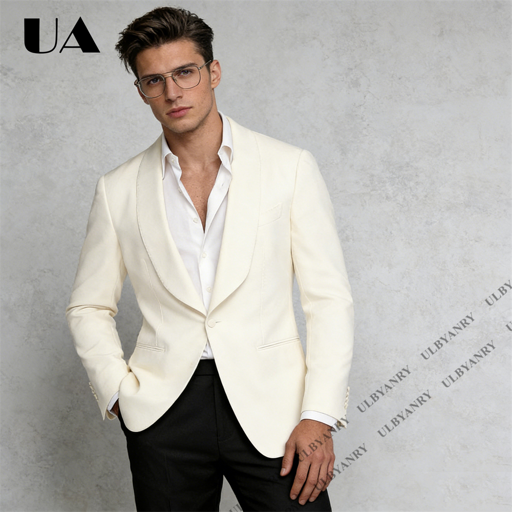 Men'S Formal Wear For Graduation - ULBYANRY Bespoke Men’s Tuxedo Set with