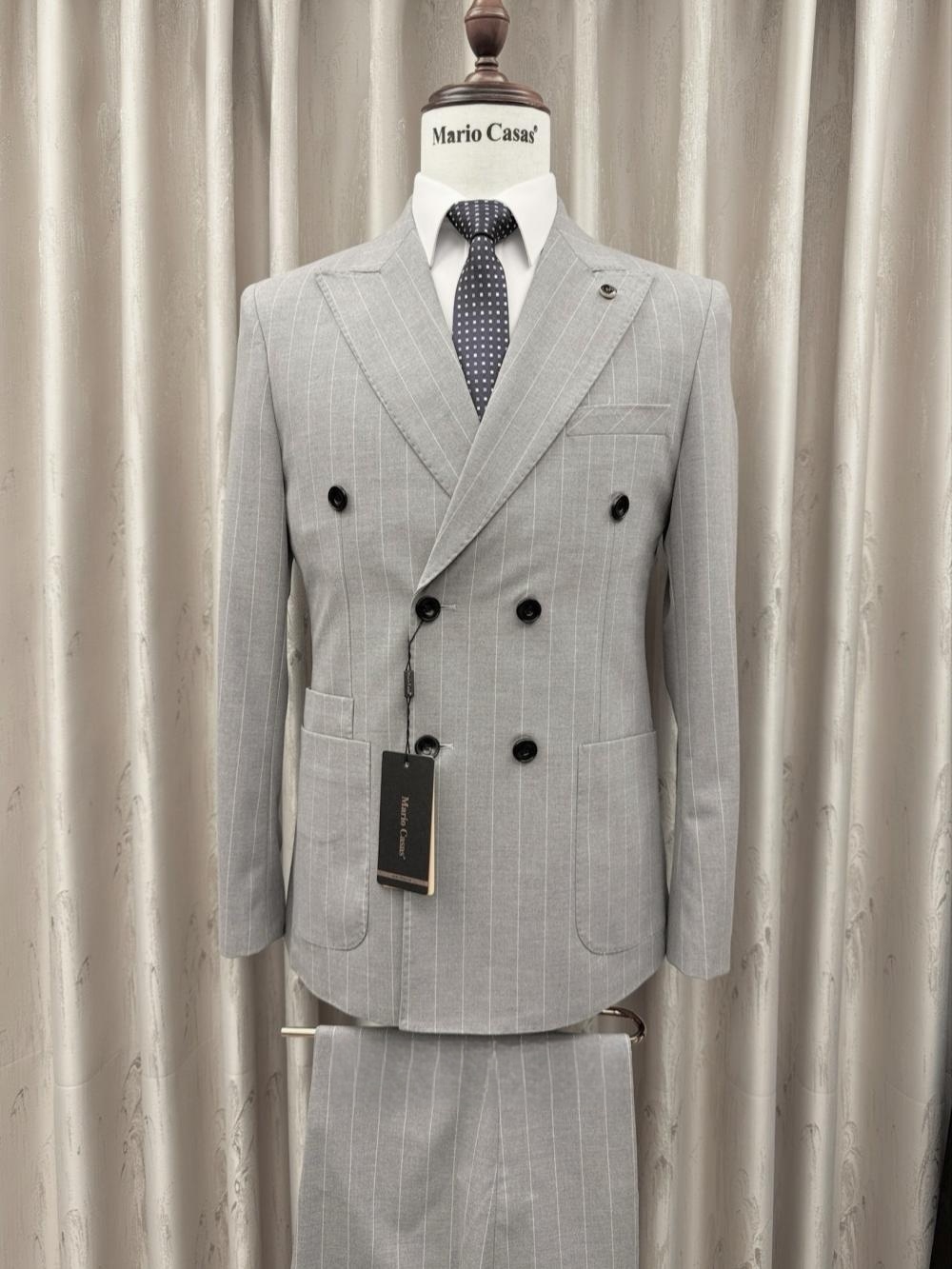 2026 New Striped Suit Set 2 Pi - Elegant Formal Men'S Wear 리뷰 및 가격