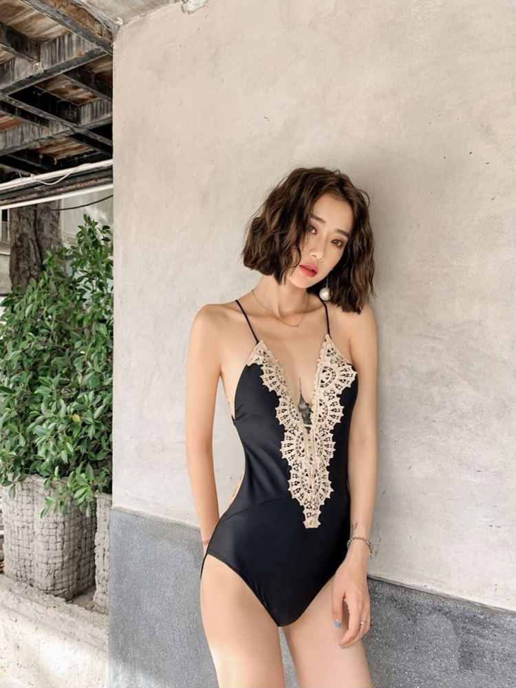 Black Women One Piece Swimsuit - Slim Fit Suit Set 리뷰 및 가격