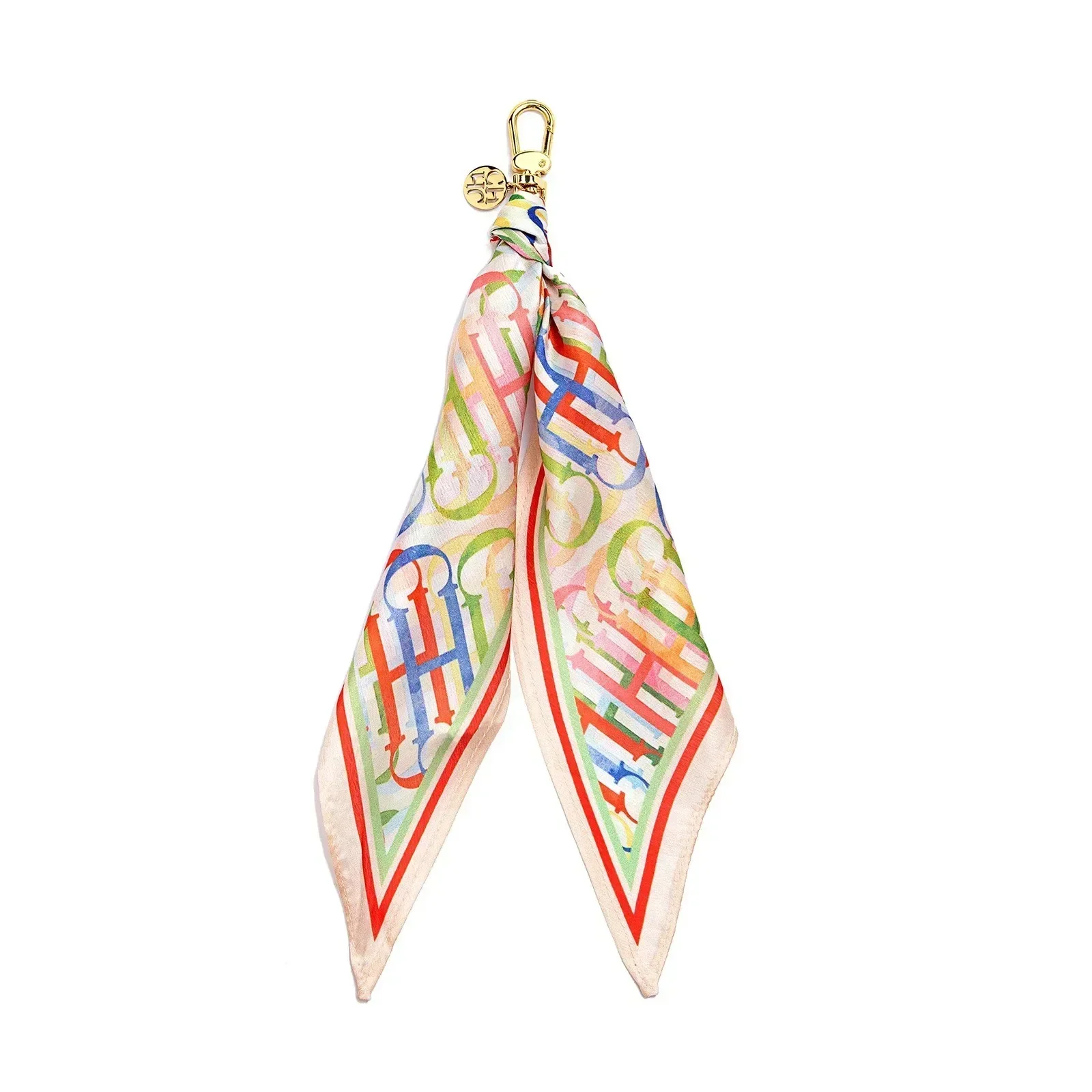 CH Scarf Keychain Bag Charm Mo - Monogrammed Handkerchief 리뷰 및 가격
