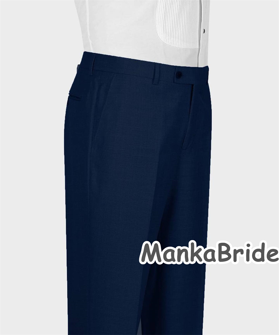 Elegant Navy Blue Classic Wedd - Elegant Formal Men'S Wear 리뷰 및 가격