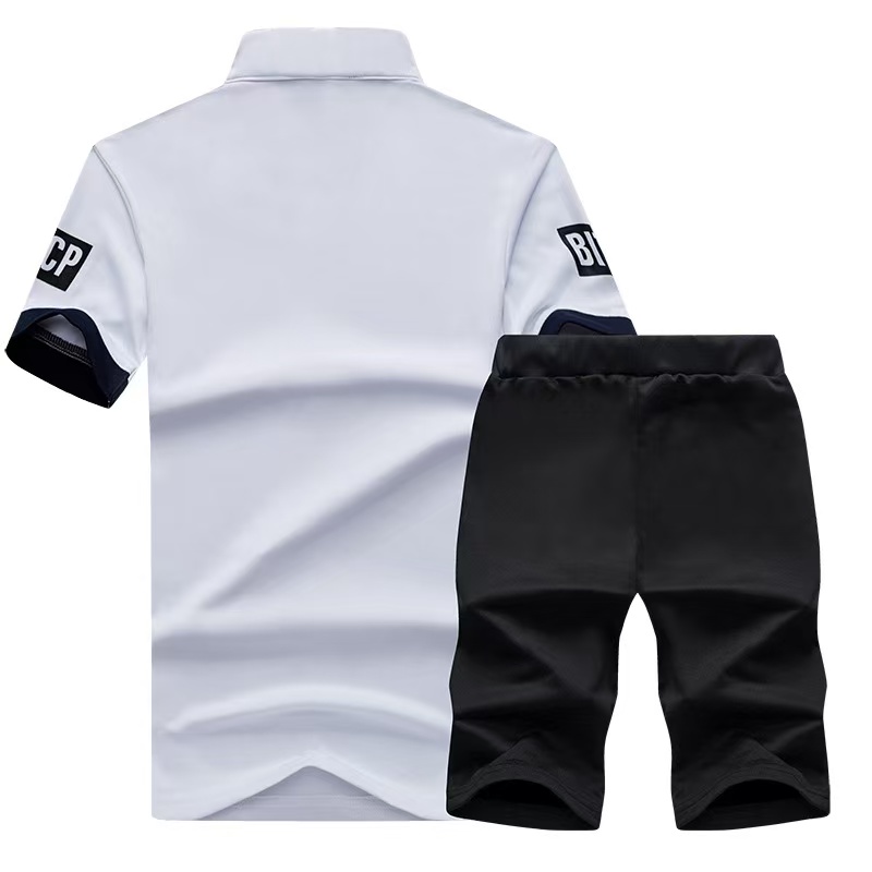 Summer Short Sleeve Casaul Sli - Slim Fit Suit Set 리뷰 및 가격