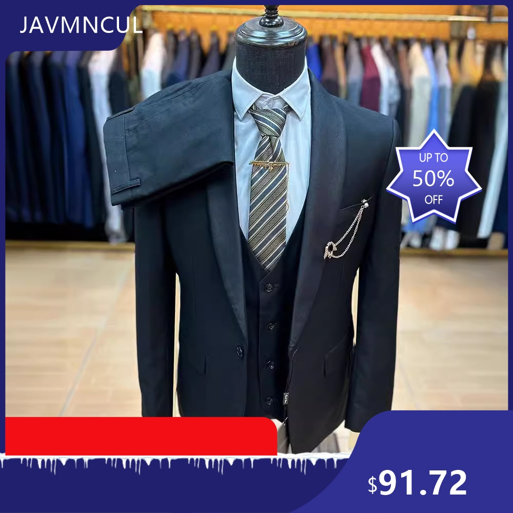 Men's Slim Fit 3 Piece Suit Sh - Men'S Formal Wear For Graduation 리뷰 및 가격