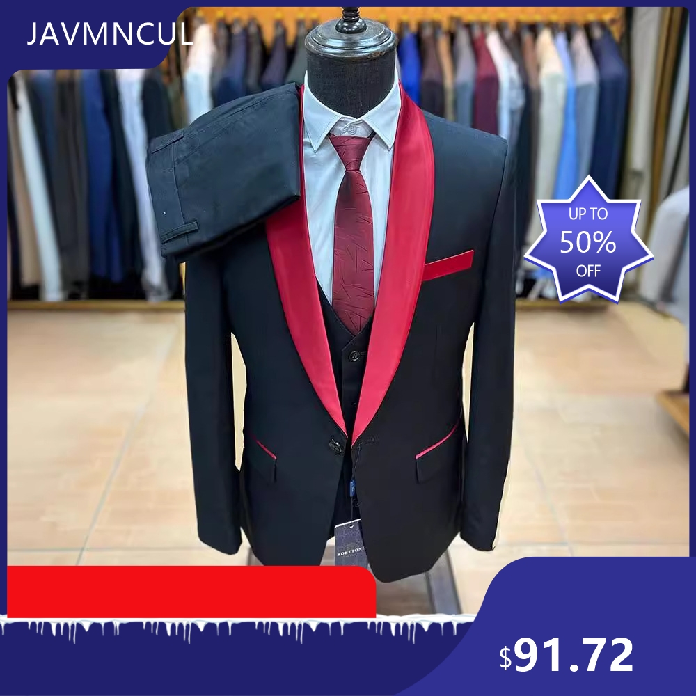 Men's Slim Fit 3 Piece Suit Sh - Men'S Formal Wear For Graduation 리뷰 및 가격