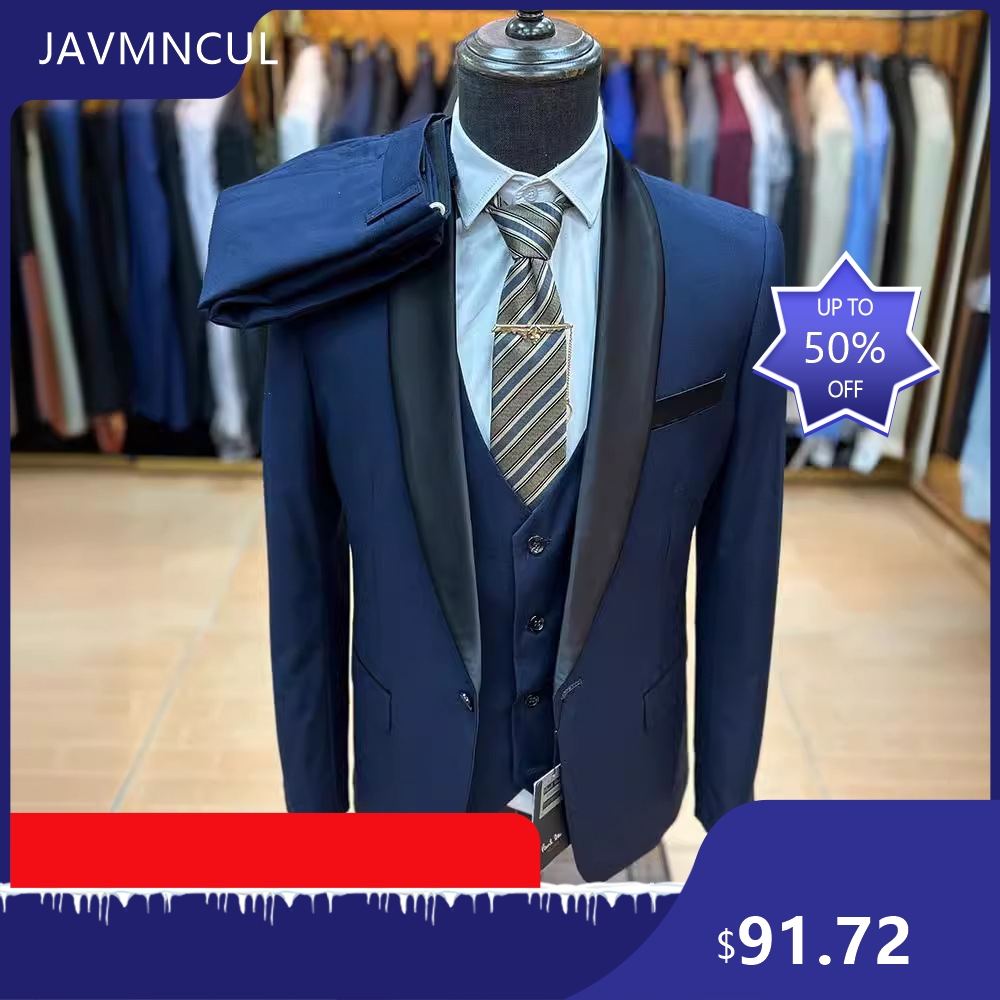Men's Slim Fit 3 Piece Suit Sh - Men'S Formal Wear For Graduation 리뷰 및 가격