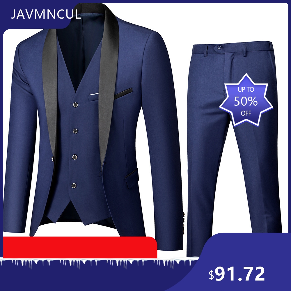 Men's Wedding 3 Piece Suit Set - Men'S Formal Wear For Graduation 리뷰 및 가격