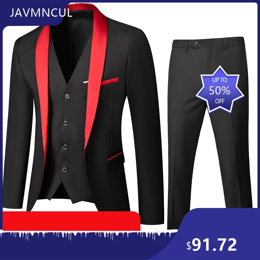 Men's Wedding 3 Piece Suit Set - Men'S Formal Wear For Graduation 리뷰 및 가격