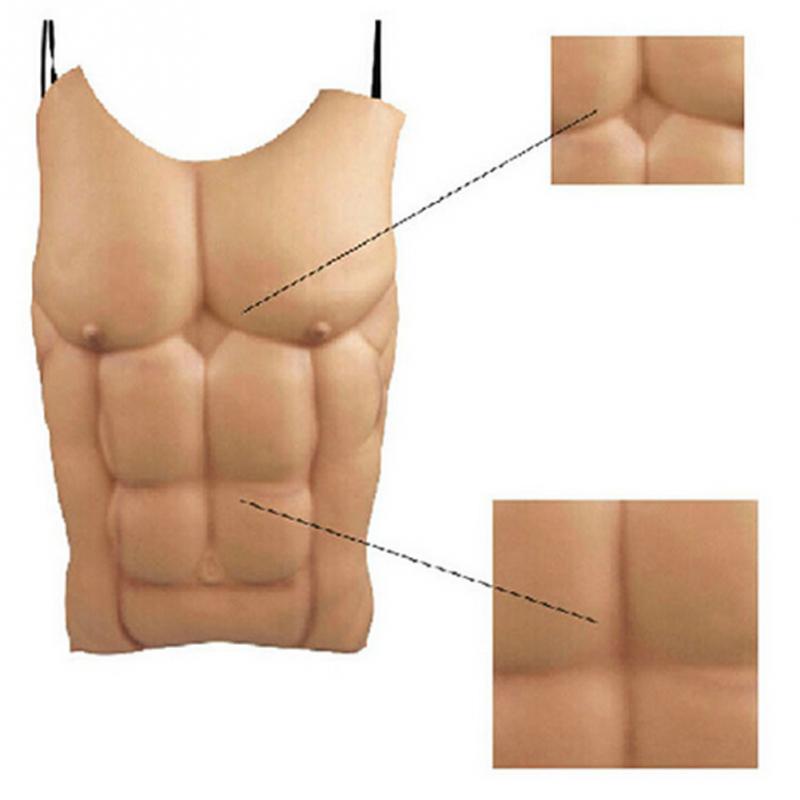 Man Fake Chest Muscle Belly Me - Men'S Formal Wear For Graduation 리뷰 및 가격