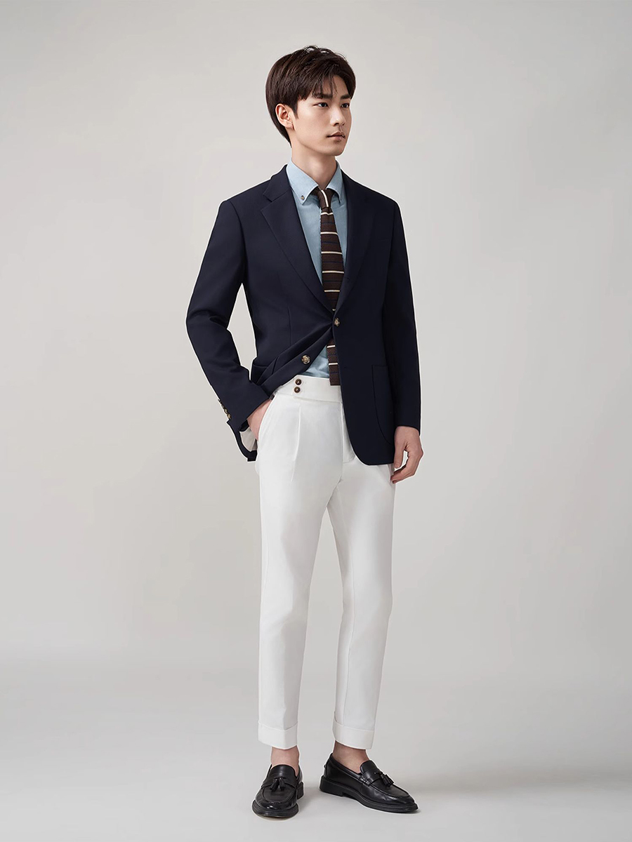 Men's 50% Wool Blazer for Teen - Men'S Formal Wear For Graduation 리뷰 및 가격