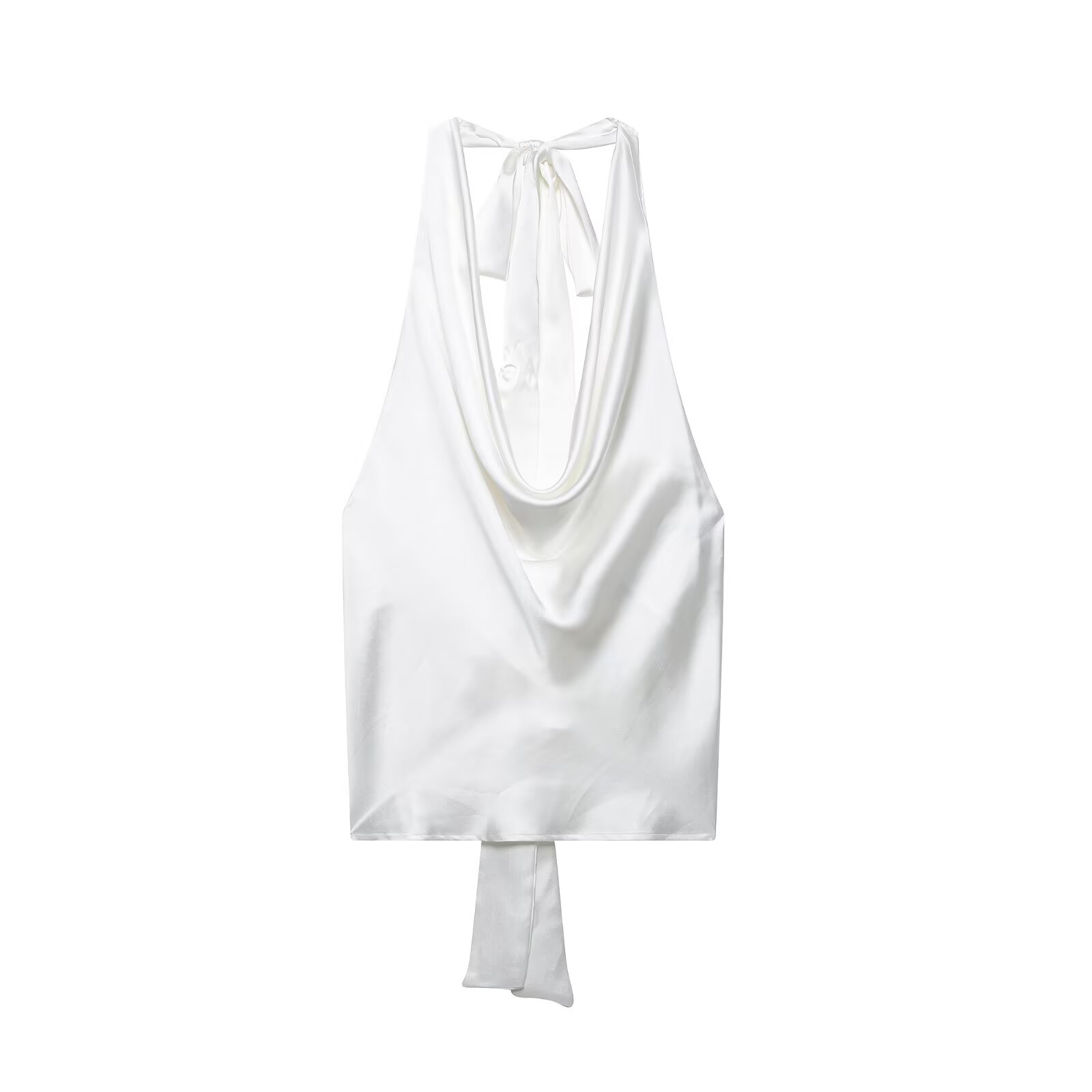 Zevity 2025 Women Sexy Sleevel - Satin Bow Tie 리뷰 및 가격
