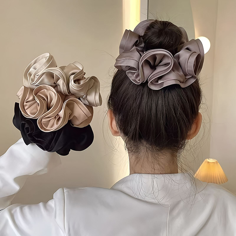 16CM Korean Satin Scrunchies E - Satin Bow Tie 리뷰 및 가격