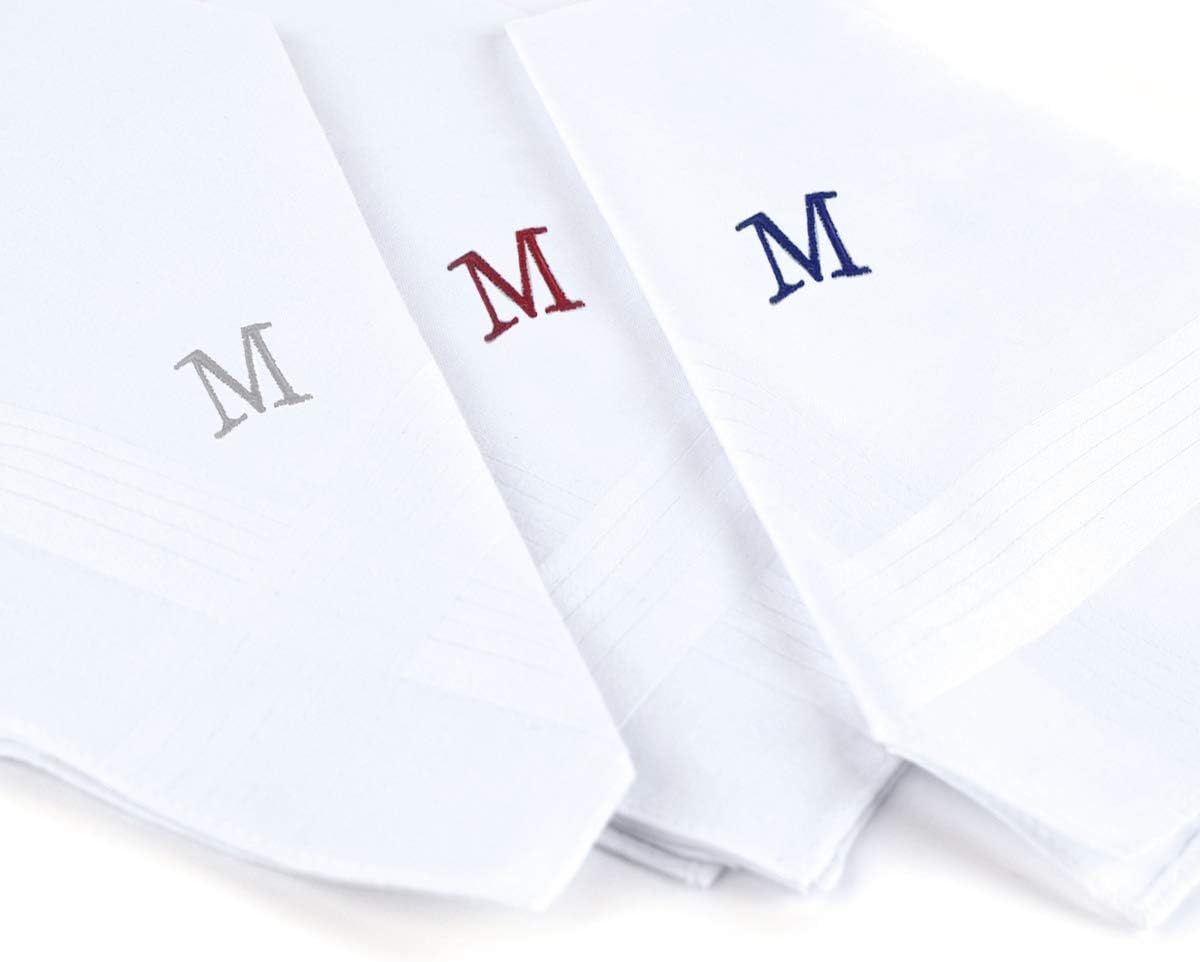 Initial Handkerchief for Men,  - Monogrammed Handkerchief 리뷰 및 가격