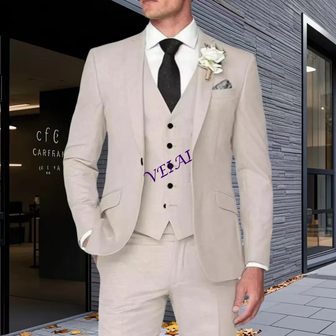 Customized Elegant 3 Piece Tux - Men'S Formal Wear For Graduation 리뷰 및 가격