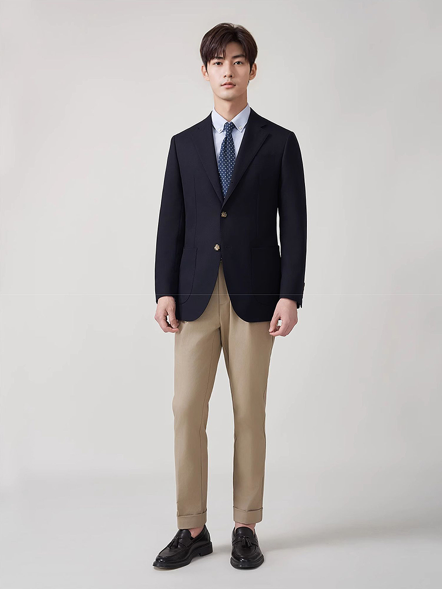 Men's Premium 50% Wool Blazer  - Men'S Formal Wear For Graduation 리뷰 및 가격