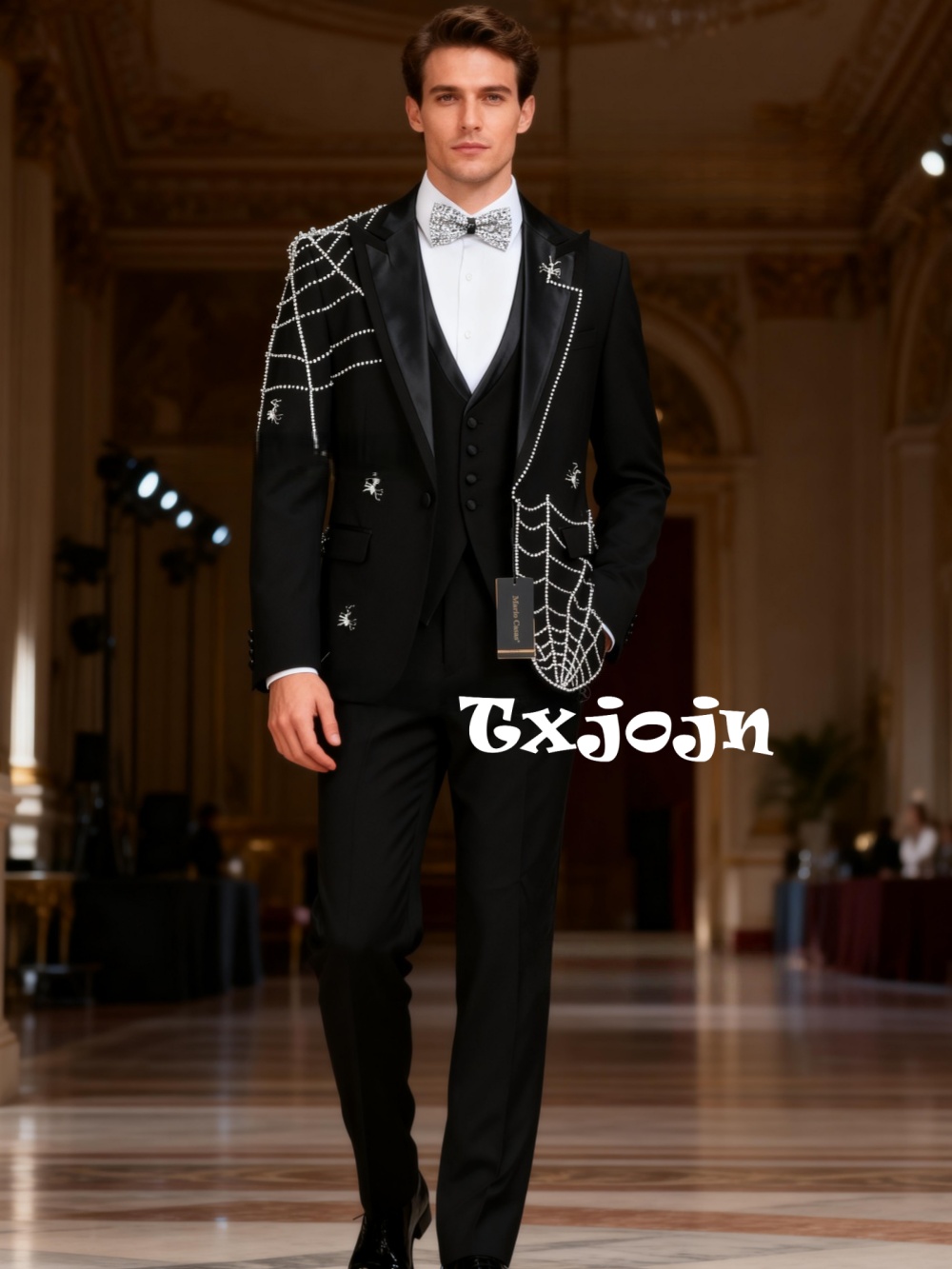 Chic Luxury Beaded Men's Suits - Elegant Formal Men'S Wear 리뷰 및 가격