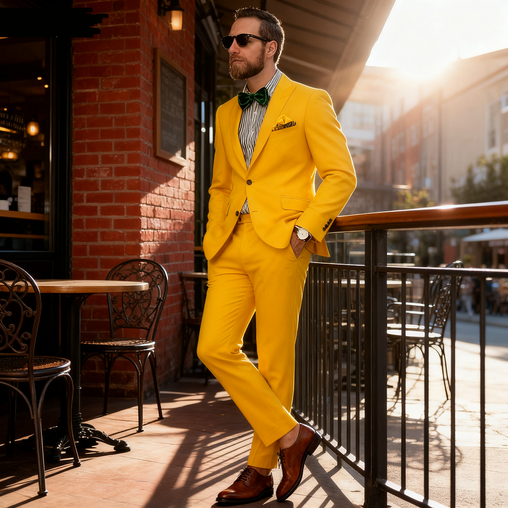 Blue Suit Men's Custom-Fit Ter - Men'S Formal Wear For Graduation 리뷰 및 가격