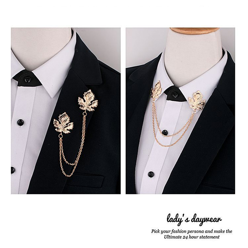 Tassel Chain Brooch Men Suit S - Men'S Formal Wear For Graduation 리뷰 및 가격
