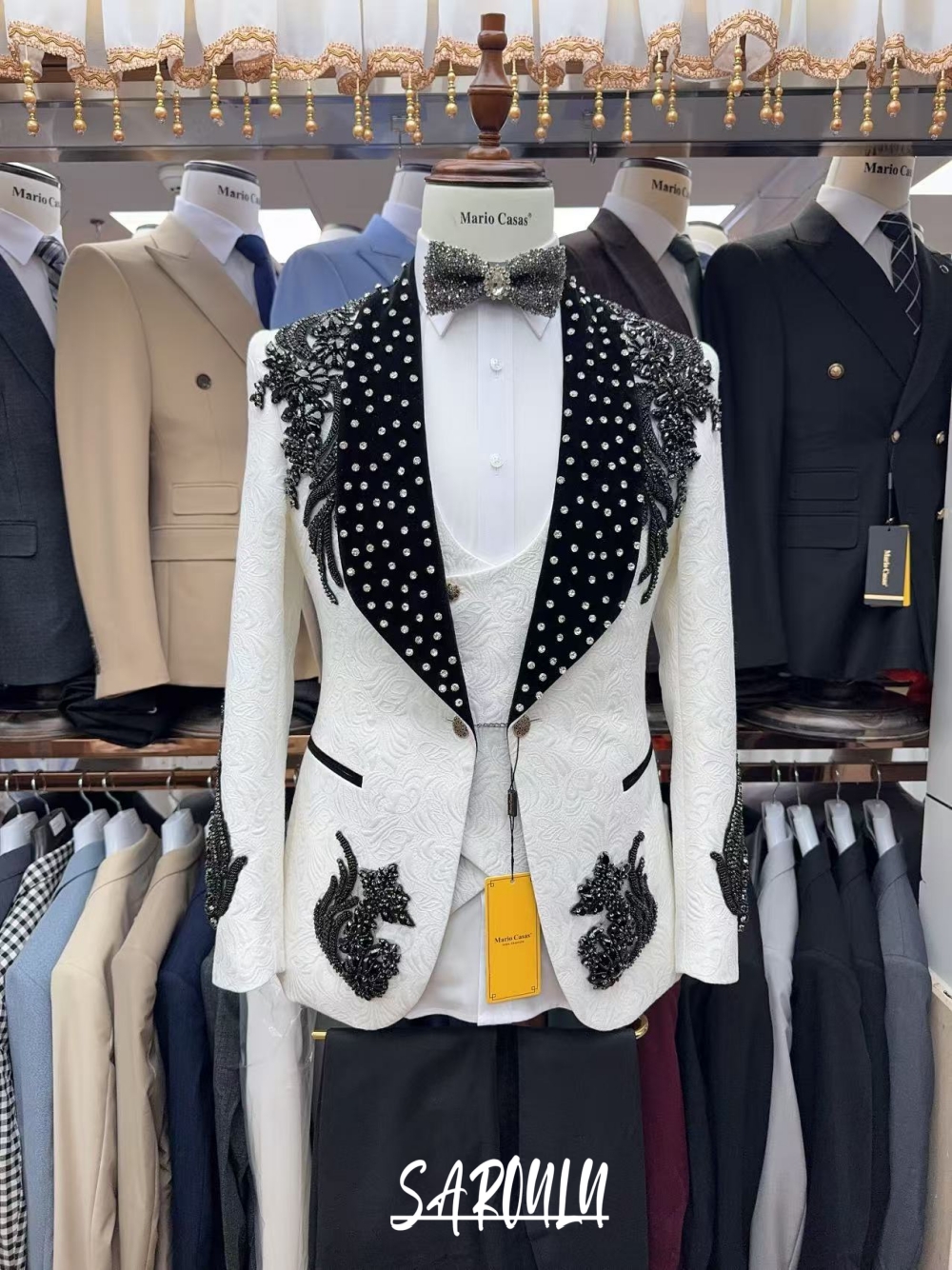 On Sale Luxurious Shawl Lapel  - Men Formal Wear Sale 리뷰 및 가격