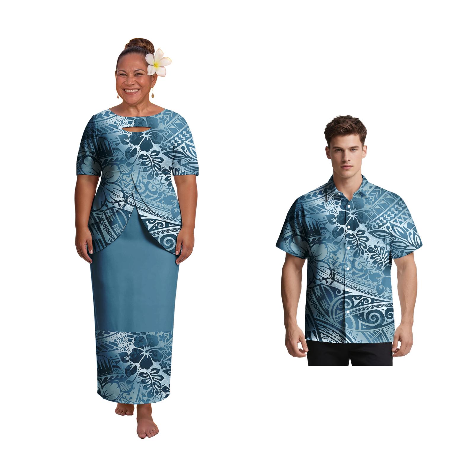 Oversize Couple Wear Hot Selli - Men'S Hawaiian Formal Wear 리뷰 및 가격