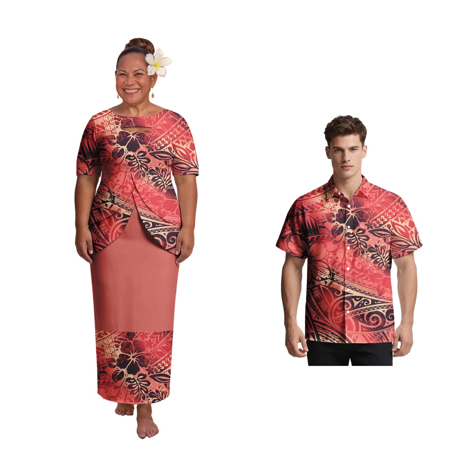 Oversize Couple Wear Hot Selli - Men'S Hawaiian Formal Wear 리뷰 및 가격