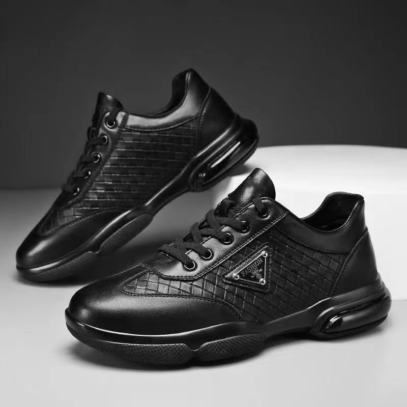 New Men Leather Shoes Platform - Men Formal Wear With Sneakers 리뷰 및 가격