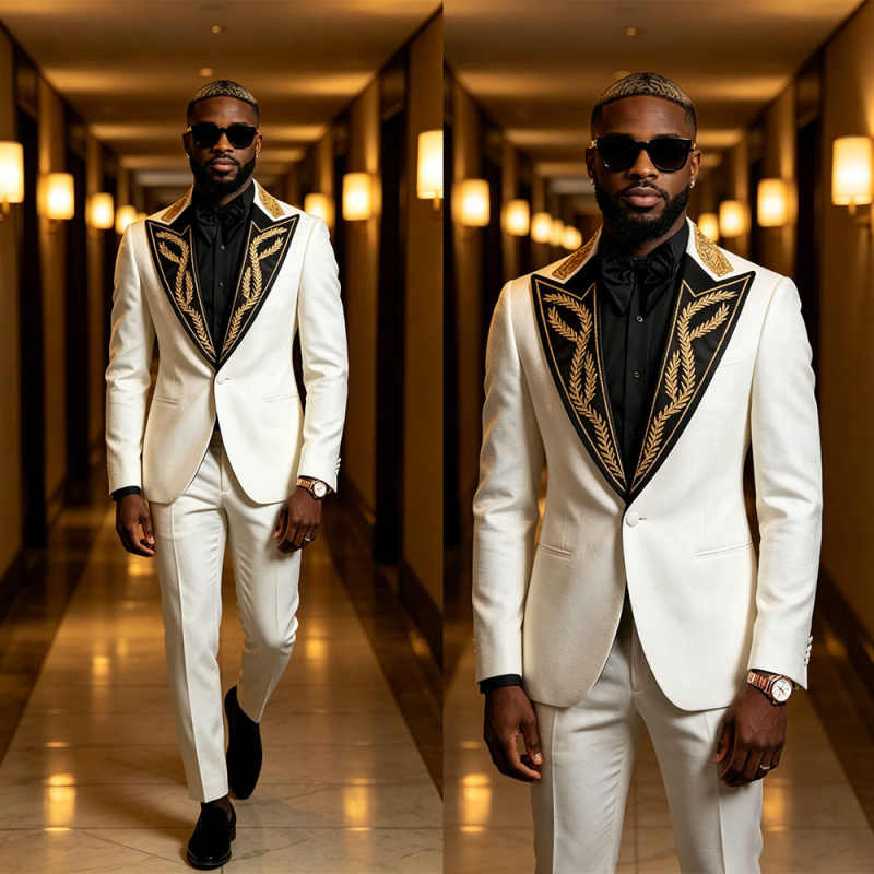 Elegant Men Suits 2 Pieces Sli - Elegant Formal Men'S Wear 리뷰 및 가격